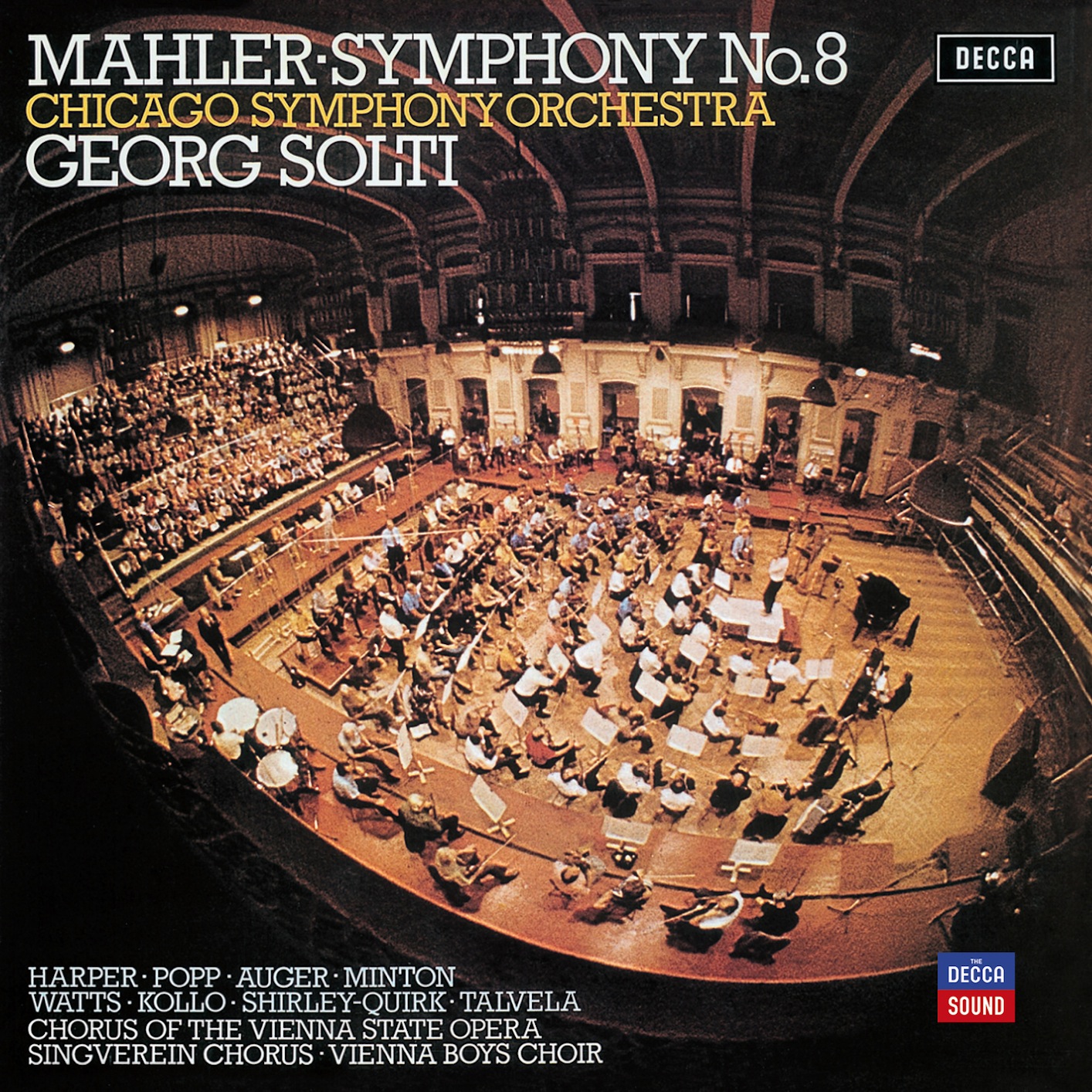 Mahler: Symphony No. 8. Album of Chicago Symphony Orchestra u0026 Sir Georg  Solti buy or stream. | HIGHRESAUDIO