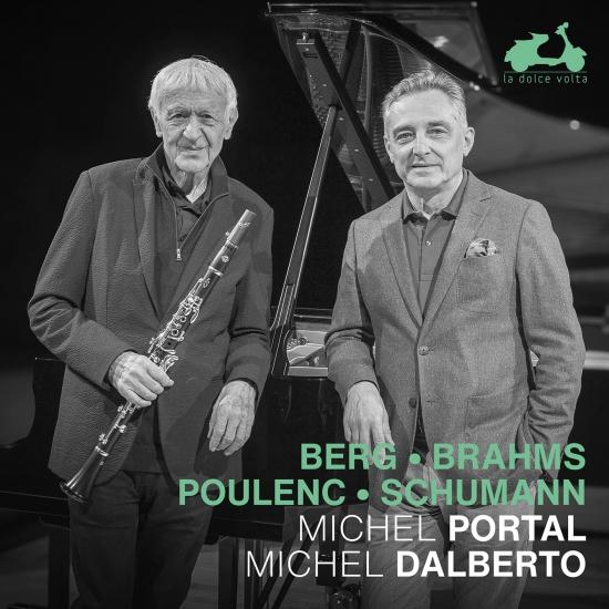 Cover Berg ∙ Brahms ∙ Poulenc ∙ Schumann: Sonatas for Clarinet and Piano