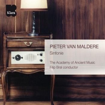 Cover Pieter Van Maldere: Sinfonie (VRT Muziek Edition)