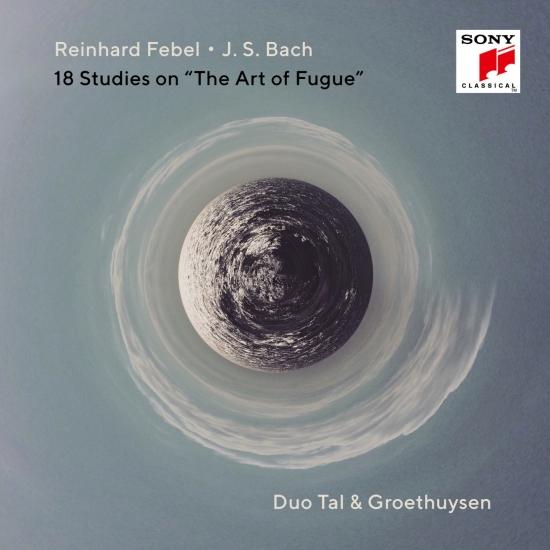 Cover J.S. Bach & Reinhard Febel: 18 Studies on 'The Art of Fugue'