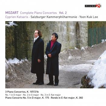 Cover Mozart: Complete Piano Concertos, Vol. 2 (Live - After J.C. Bach's Keyboard Sonata in D major, W.A 2 - Cadenza K. 624/626a, App. A) (Remastered)