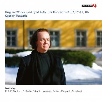 Cover Original Works Used for Mozart's Concertos