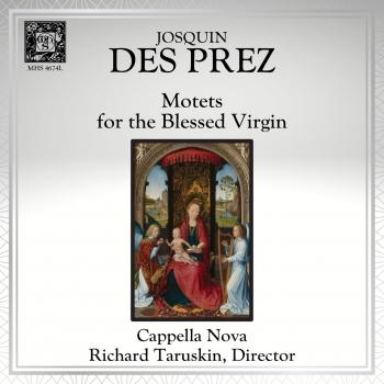 Cover Josquin des Prez: Motets for the Blessed Virgin