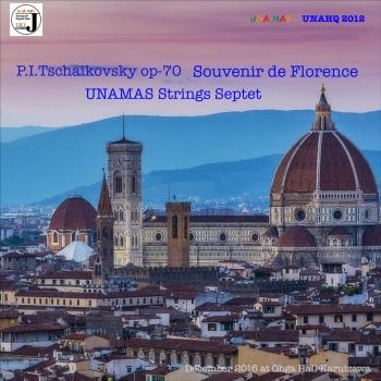 Cover P.I.Tschaikovsky op - 70 Souvenir de Florence