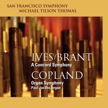 Cover Ives: A Concord Symphony - Copland: Organ Symphony