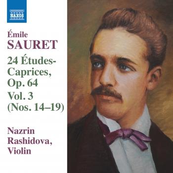 Cover Sauret: 24 Études-caprices, Vol. 3