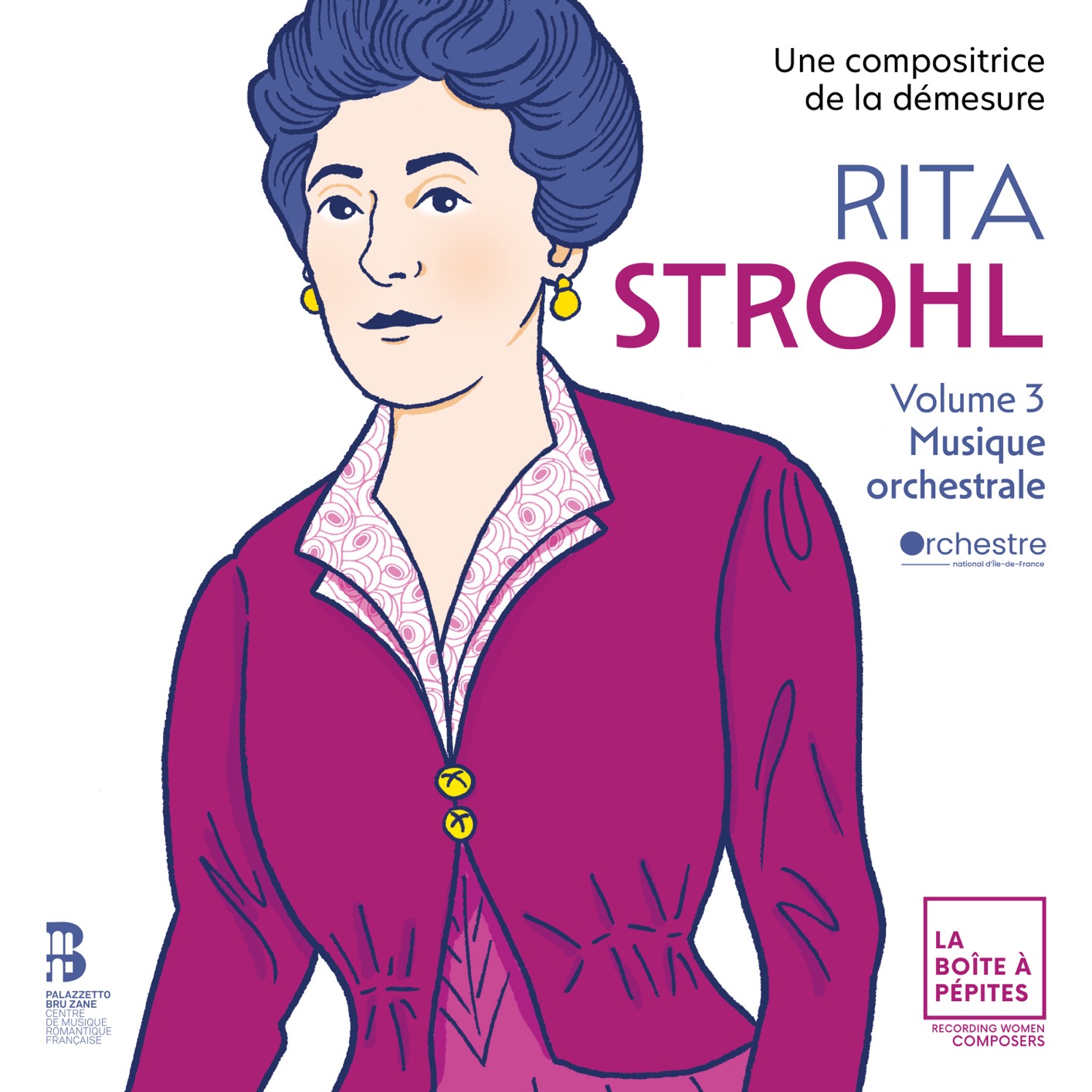 Cover Rita Strohl: Volume 3, Musique orchestrale