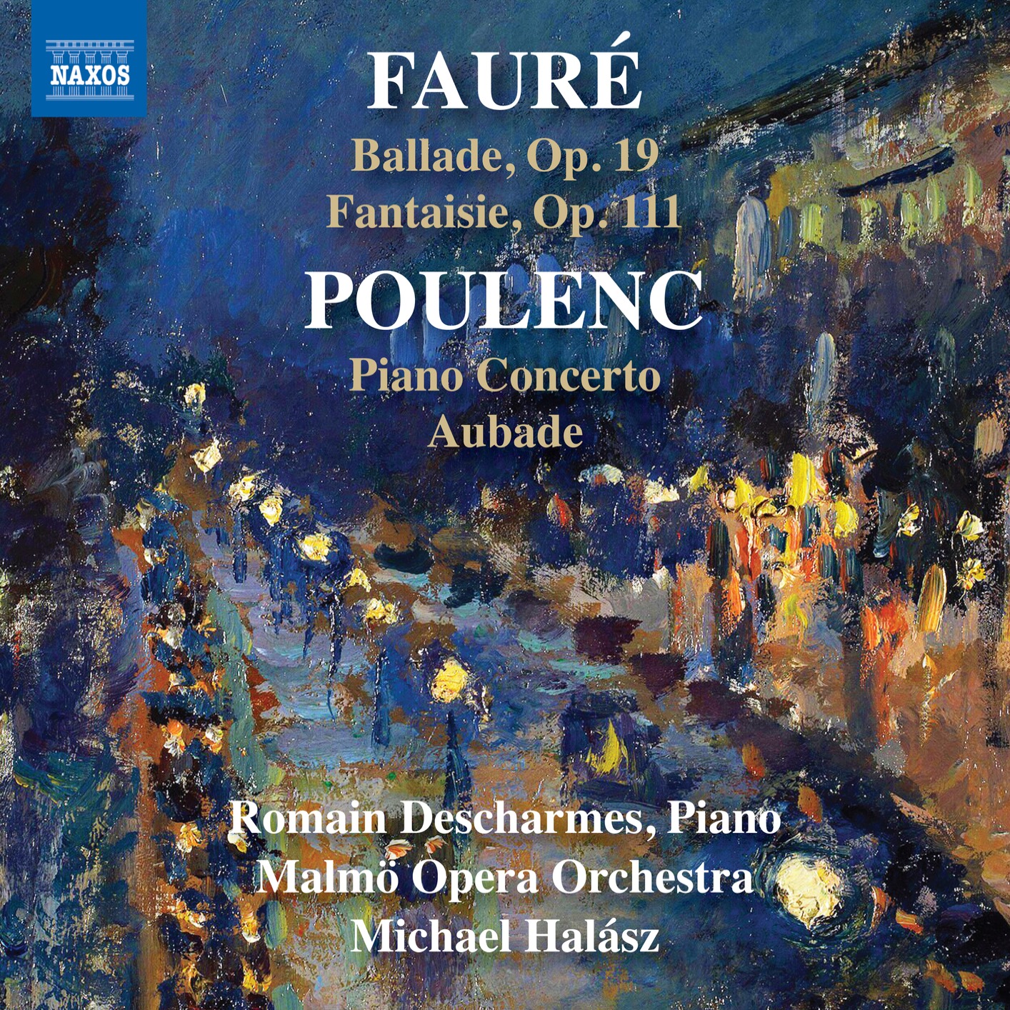 Cover Fauré & Poulenc: Works for Piano & Orchestra