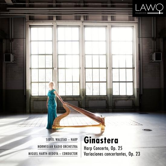 Cover Ginastera: Harp Concerto, Op. 25 / Variaciones concertantes, Op. 23