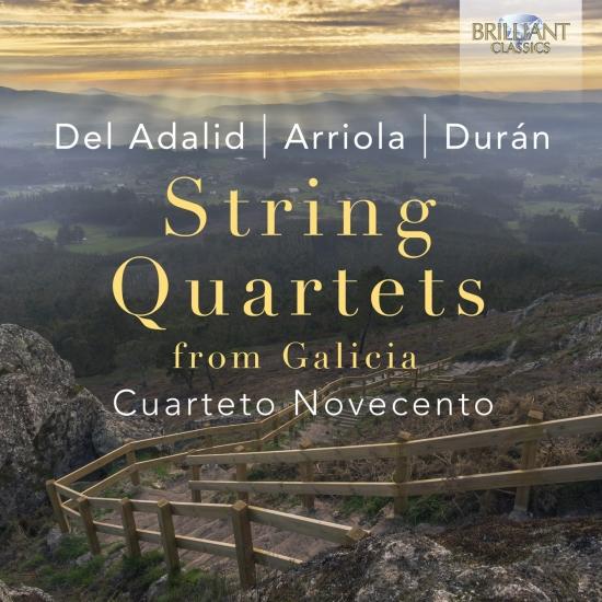 Cover String Quartets by Del Adalid, Arriola & Durán