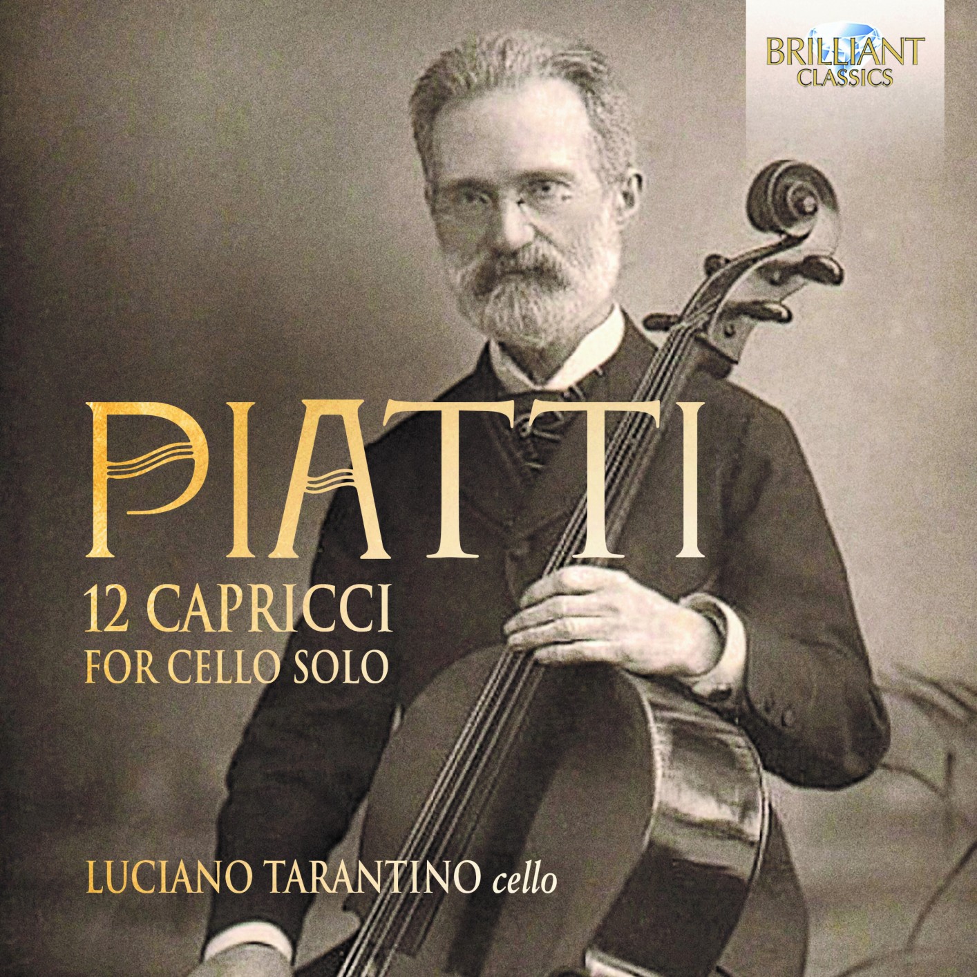 Cover Piatti: 12 Capricci for Cello Solo