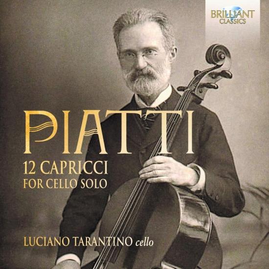 Cover Piatti: 12 Capricci for Cello Solo