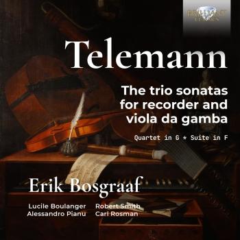 Cover Telemann: Trio Sonatas for Recorder and Viola da Gamba