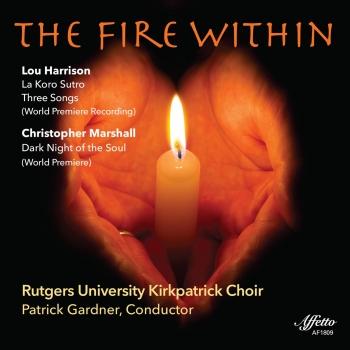 Cover Harrison & Marshall: The Fire Within - Choral Works (Live)