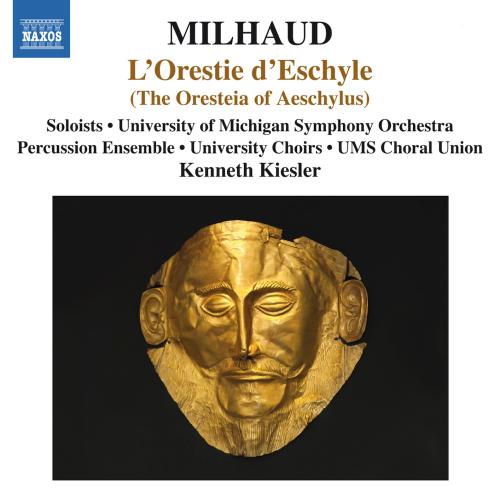 Cover Milhaud: L'Orestie d'Eschyle