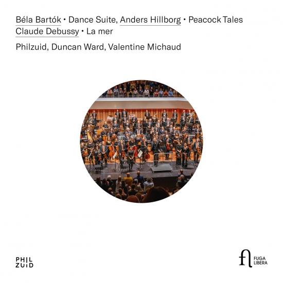 Cover Béla Bartók: Dance Suite - Anders Hillborg: Peacock Tales - Claude Debussy: La mer