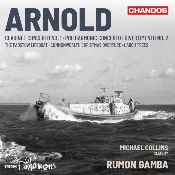 Cover Arnold: Clarinet concerto and Orchestral works