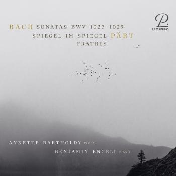 Cover Bach Sonatas BWV 1027-1029, Pärt: Spiegel Im Spiegel