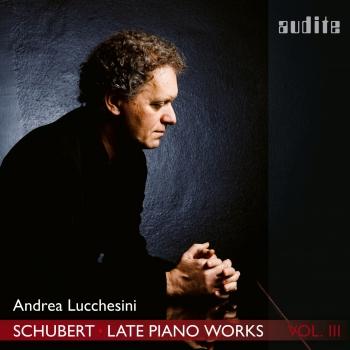 Cover Schubert: Late Piano Works, Vol. 3 (Andrea Lucchesini plays Schubert's Piano Sonatas Nos. 18 & 19)
