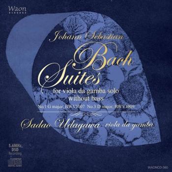 Cover Johann Sebastian Bach Suites for viola da gamba solo without bass (Ii)