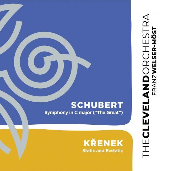 Cover Schubert: Symphony No. 9 in C Major 'The Great' - Křenek: Static and Ecstatic