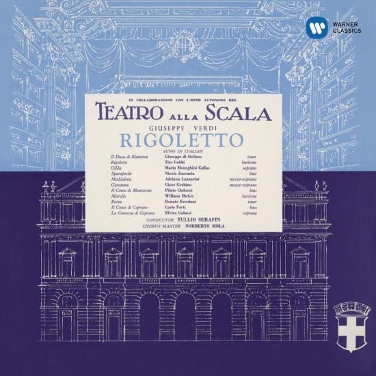 Cover Verdi: Rigoletto (1955 - Serafin) - Callas Remastered