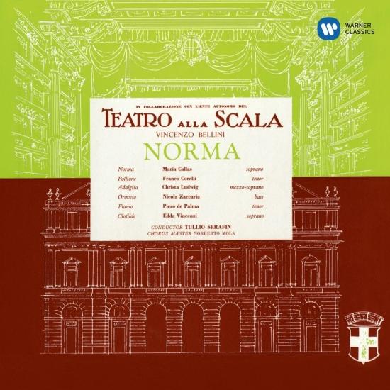 Cover Bellini: Norma (1960 - Serafin) - Callas Remastered