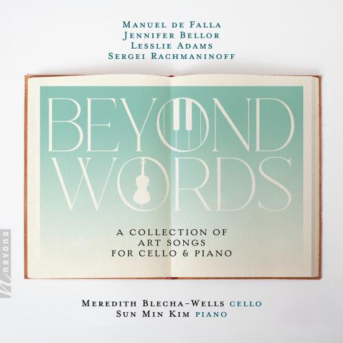 Cover Beyond Words: A Collection of Art Songs for Cello & Piano