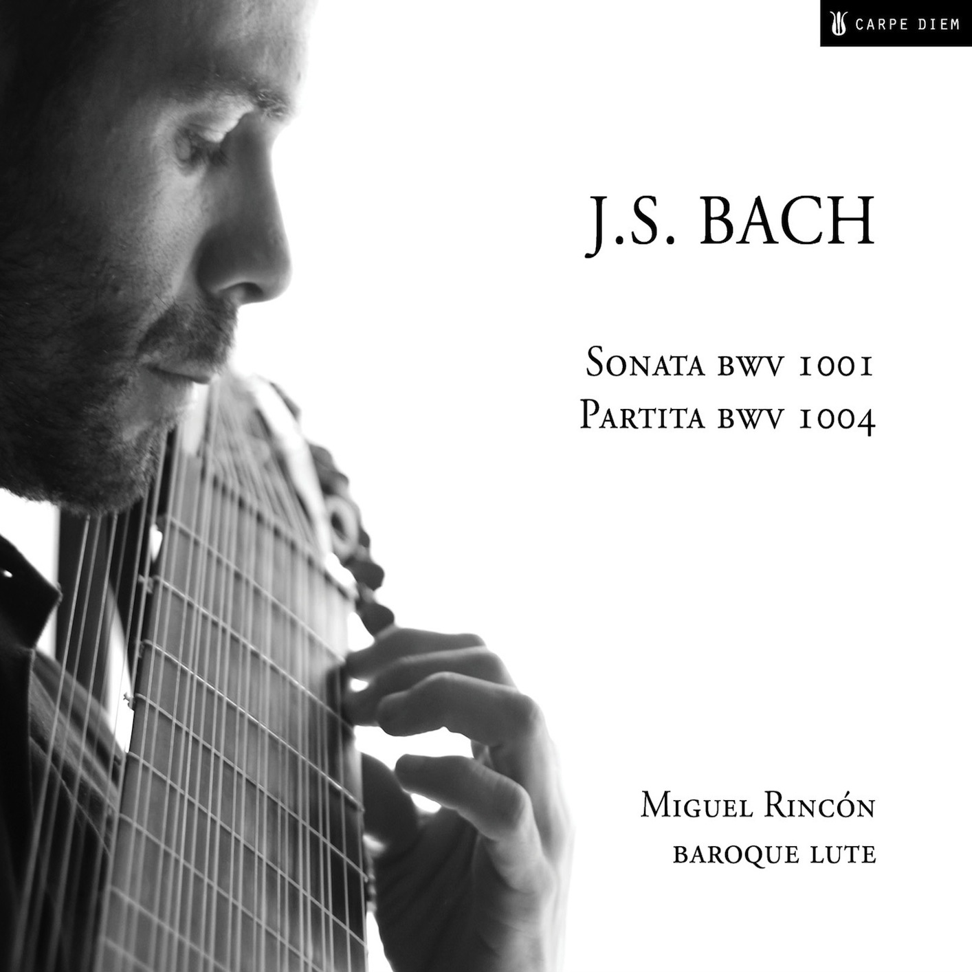 Cover J. S. Bach: Sonata BWV 1001 + Partita BWV 1004