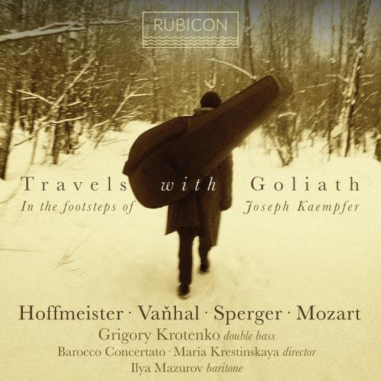Cover Travels with Goliath, In the footsteps of Josef Kämpfer