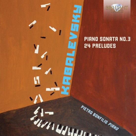 Cover Kabalevsky: Piano Sonata No.3, 24 Preludes
