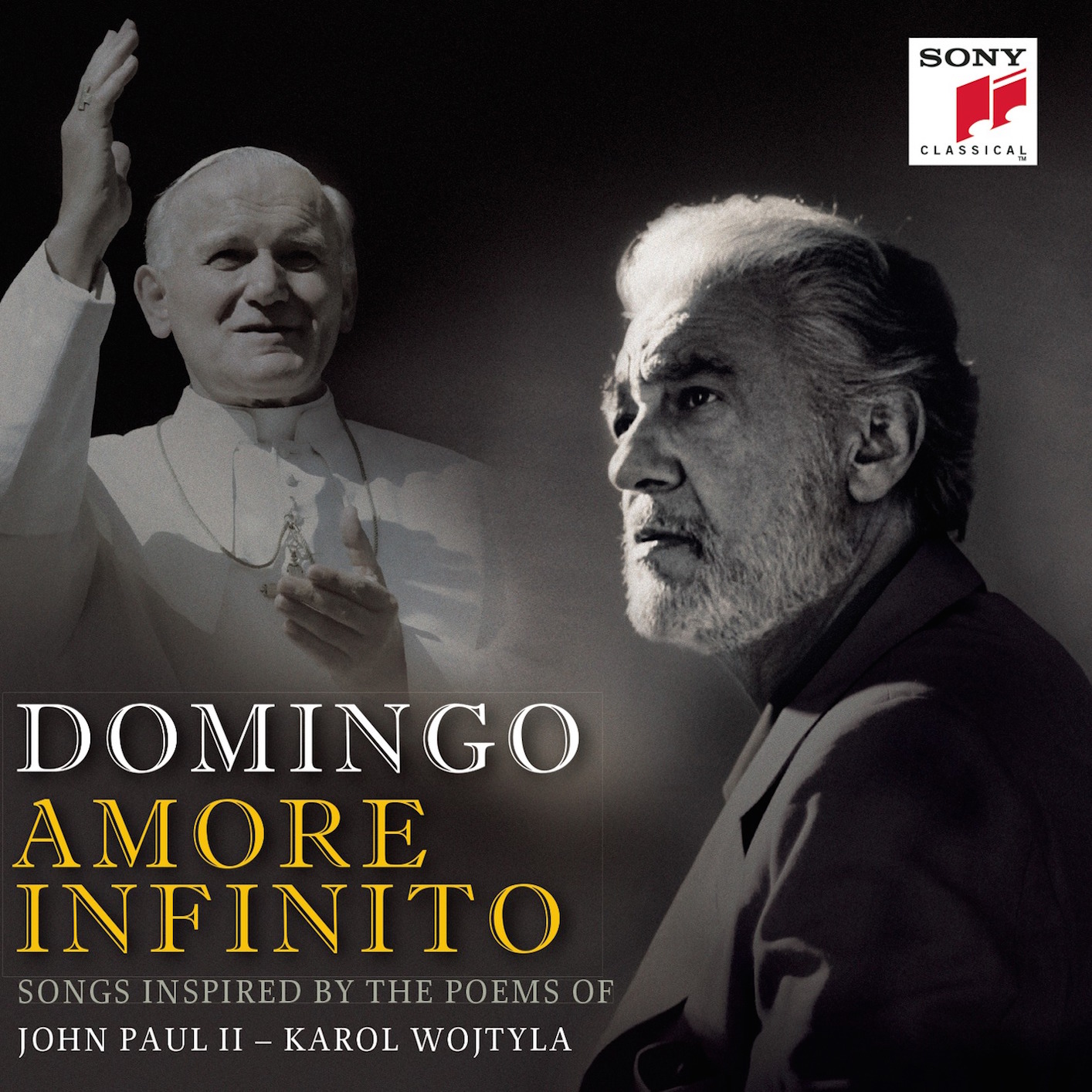 Cover Amore Infinito - Songs Inspired by the Poems of John Paul II - Karol Wojtyla