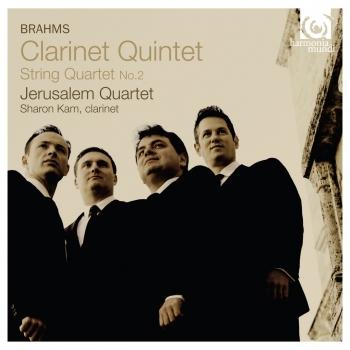 Cover Brahms: Clarinet Quintet String Quartet No.2