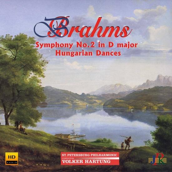 Cover Brahms: Symphony No. 2 in D Major & Hungarian Dances (Excerpts)