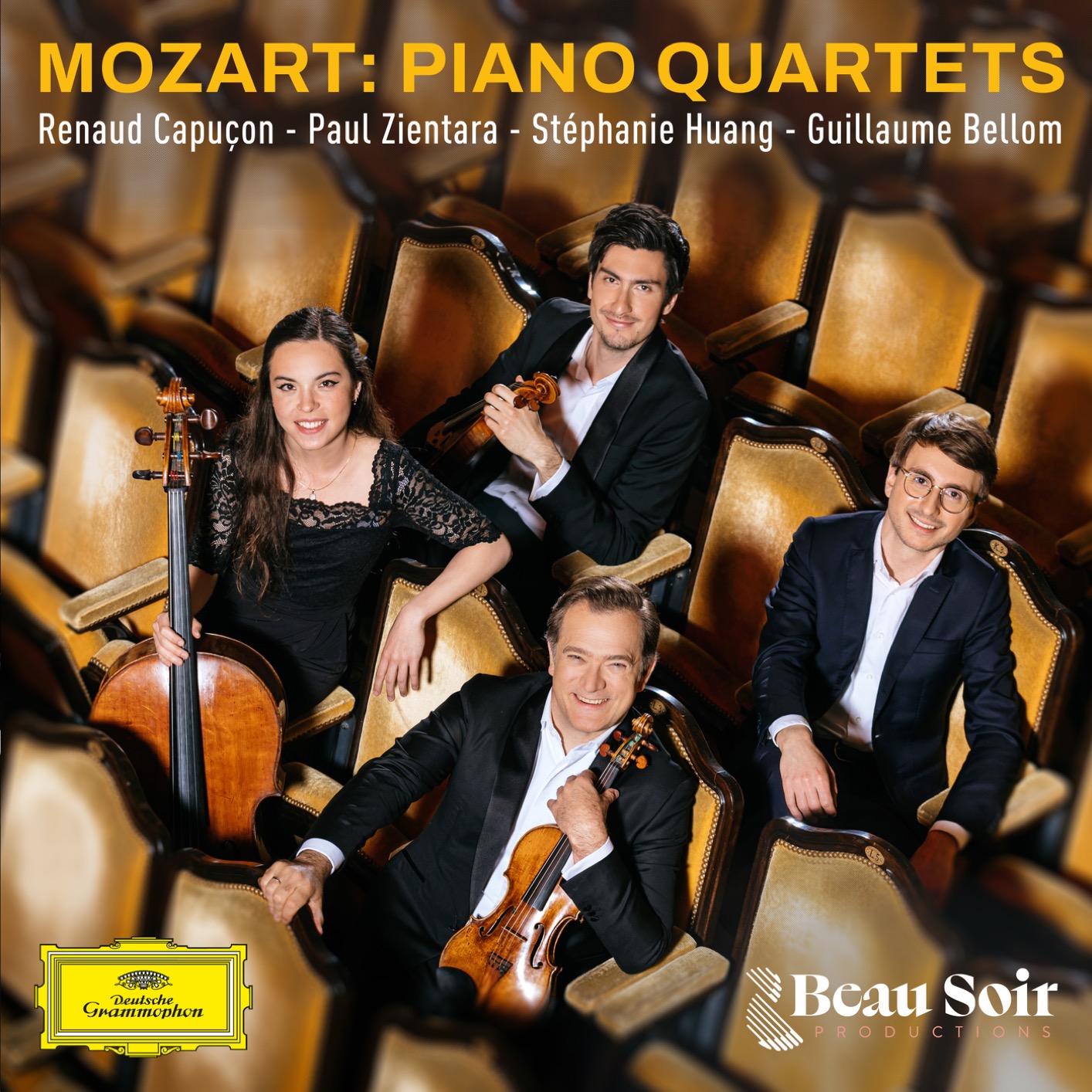 Cover Mozart: Piano Quartets