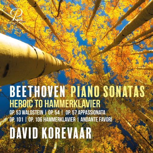 Cover Beethoven: Piano Sonatas - Heroic to Hammerklavier: Op. 53 'Waldstein', Op. 54, Op. 57 'Appassionata', Op. 101 & Op. 106 'Hammerklavier'