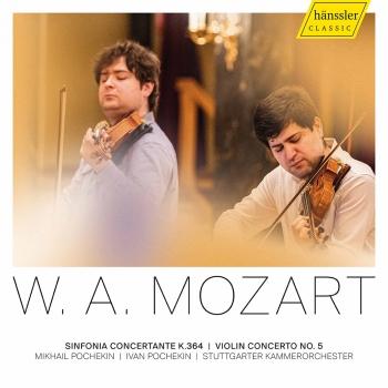 Cover Mozart: Violin Concerto No. 5, K. 219 & Sinfonia Concertante, K. 364