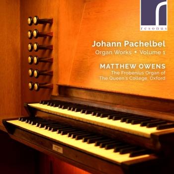 Cover Pachelbel: Organ Works, Volume 1