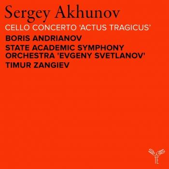 Cover Akhunov: Cello Concerto 'Actus tragicus'