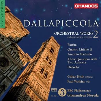 Cover Dallapiccola, L.: Orchestral Works, Vol. 2