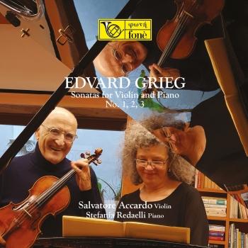 Cover Edvard Grieg: Sonatas for Violin and Piano No. 1, 2, 3