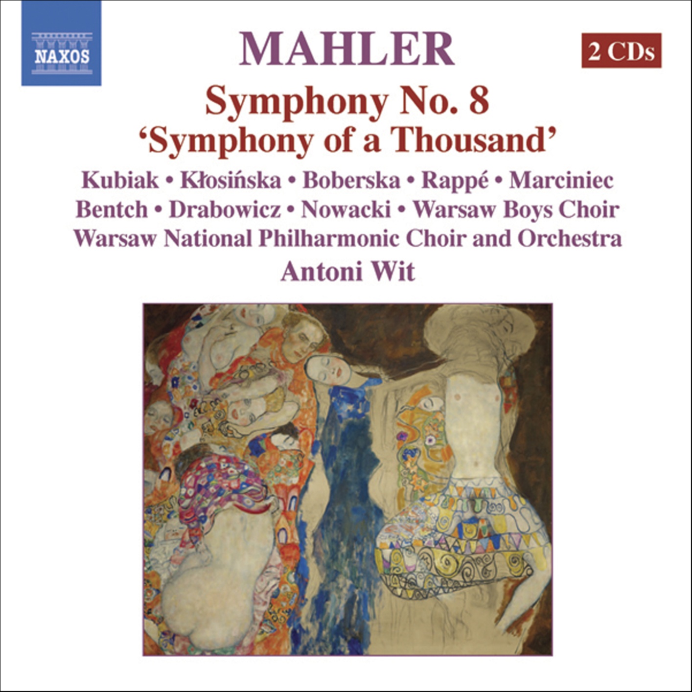 Cover Mahler, G.: Symphony No. 8, 'Symphony of a Thousand'