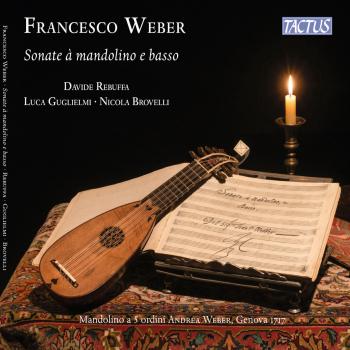 Cover Weber: Sonate à mandolino e basso