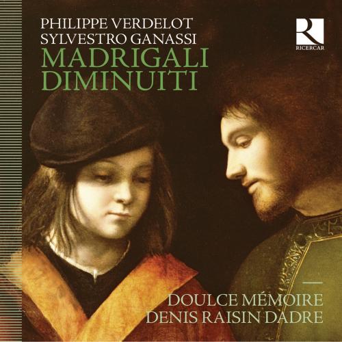 Cover Verdelot: Madrigali diminuiti (Diminutions inspirees de Sylvestro Ganassi)