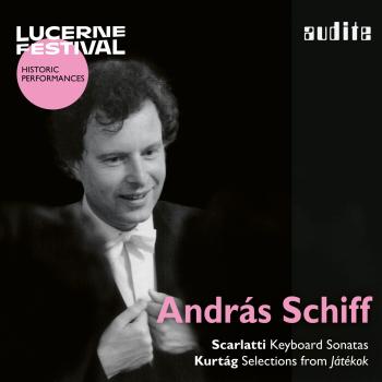 Cover András Schiff plays Scarlatti & Kurtág (Live)