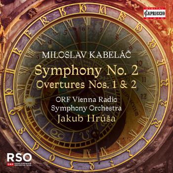 Cover MILOSLAV KABELÁČ: Symphony No. 2 · Overtures