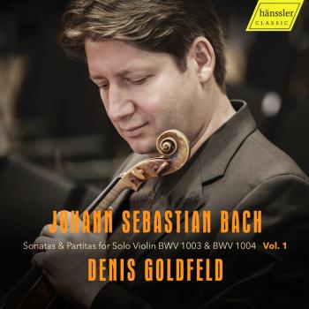 Cover J.S.Bach – Sonatas & Partitas for Solo Violin BWV 1003 & BWV 1004 Vol.1