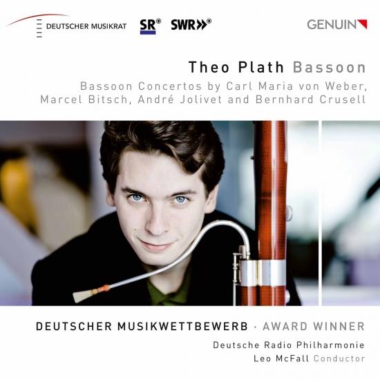 Cover Weber, Bitsch. Jolivet & Crussell: Bassoon Concertos