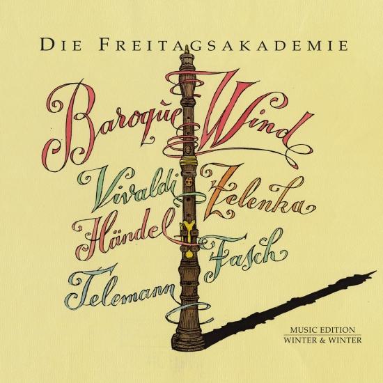Cover Vivaldi, Händel, Zelenka, Fasch, Telemann: Baroque Wind
