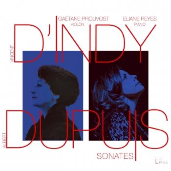 Cover D'Indy - Dupuy: Sonates